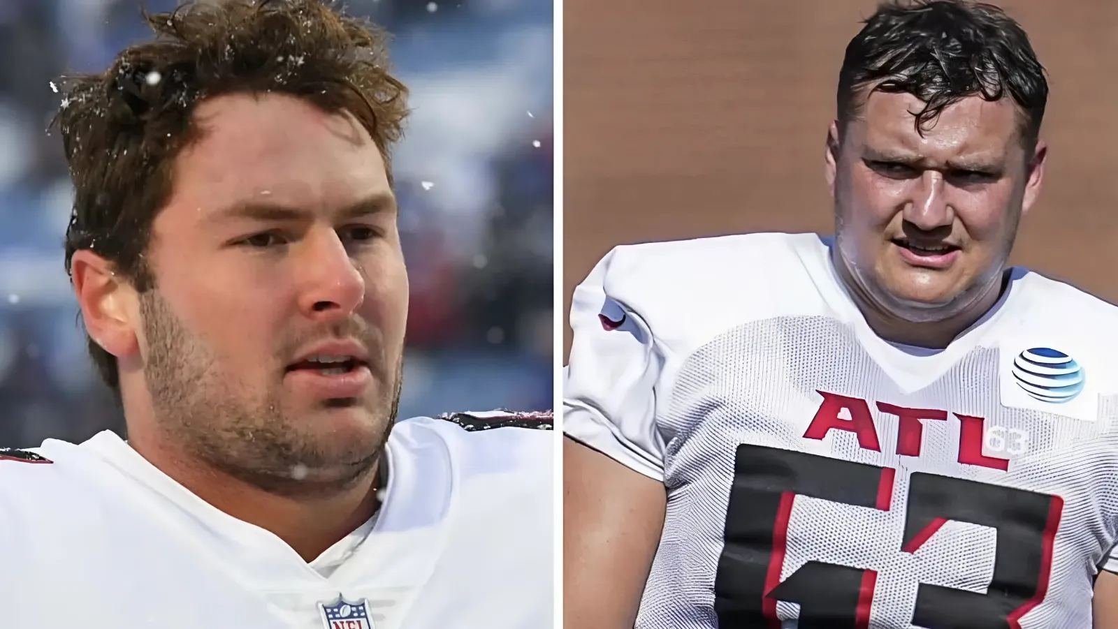 'Exactly Alike!' How Atlanta Falcons OL Chris Lindstrom, Drew Dalman Became 'Joined at the Hip'