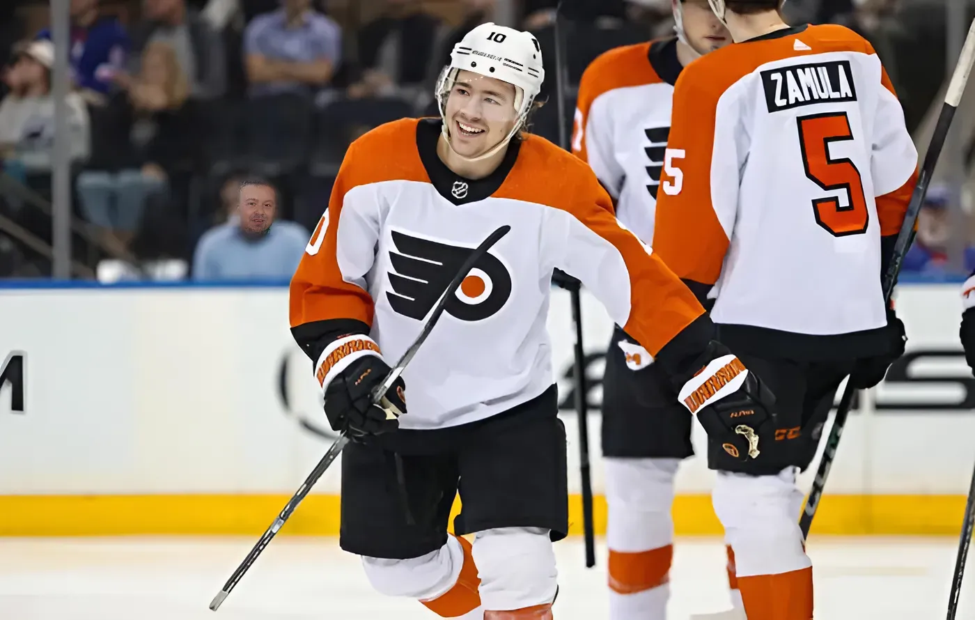 Flyers Extend Qualifying Offers To Bobby Brink And Egor Zamula