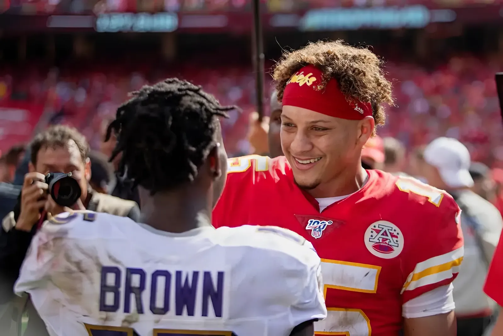 New Chiefs Target Marquise Brown Has Built Rapport With Patrick Mahomes