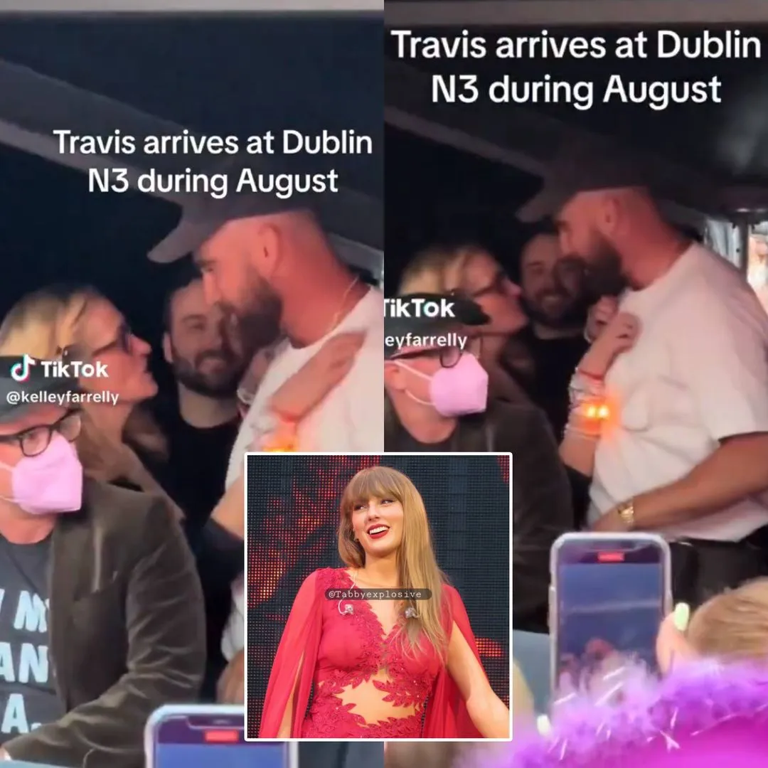 Watch Lip reader 'reveals' what Julia Roberts REALLY said to Travis Kelce as she sparks controversy over ‘touchy’ interaction with him at Taylor Swift's Dublin Eras Tour gig.