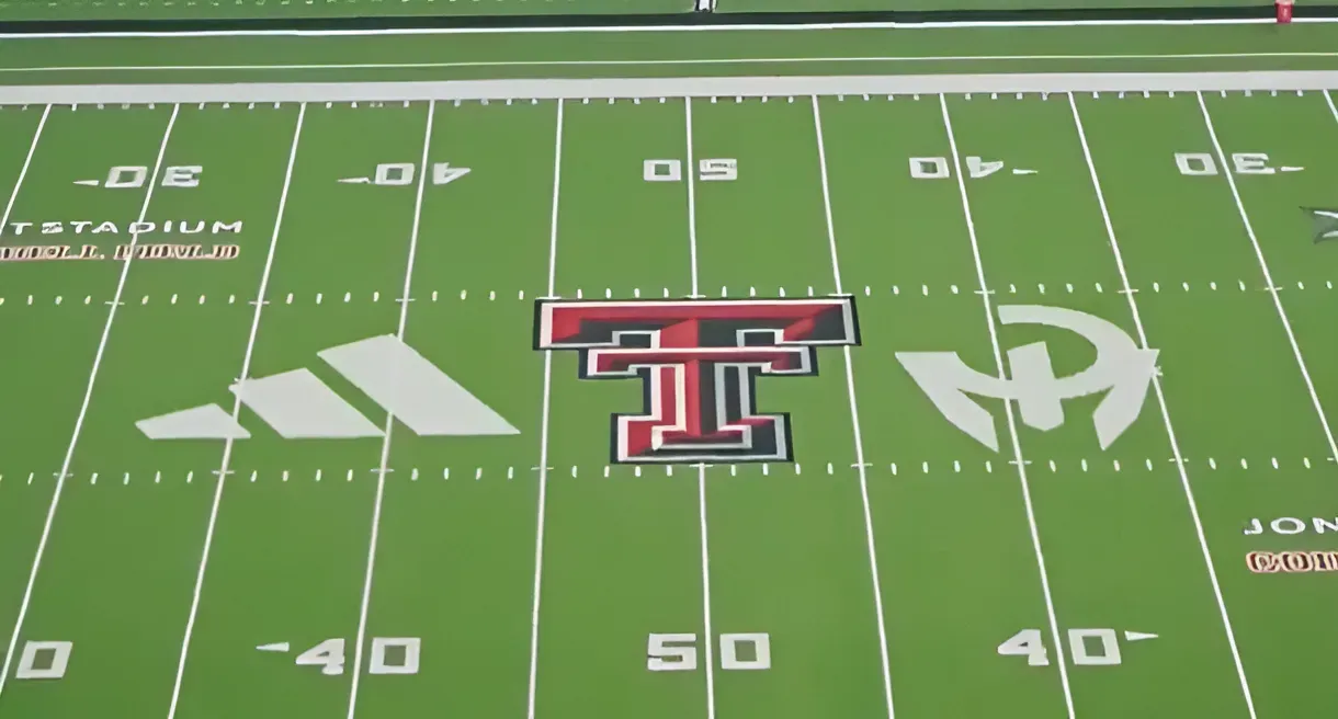 Patrick Mahomes' logo reveal on Texas Tech's football field is everything