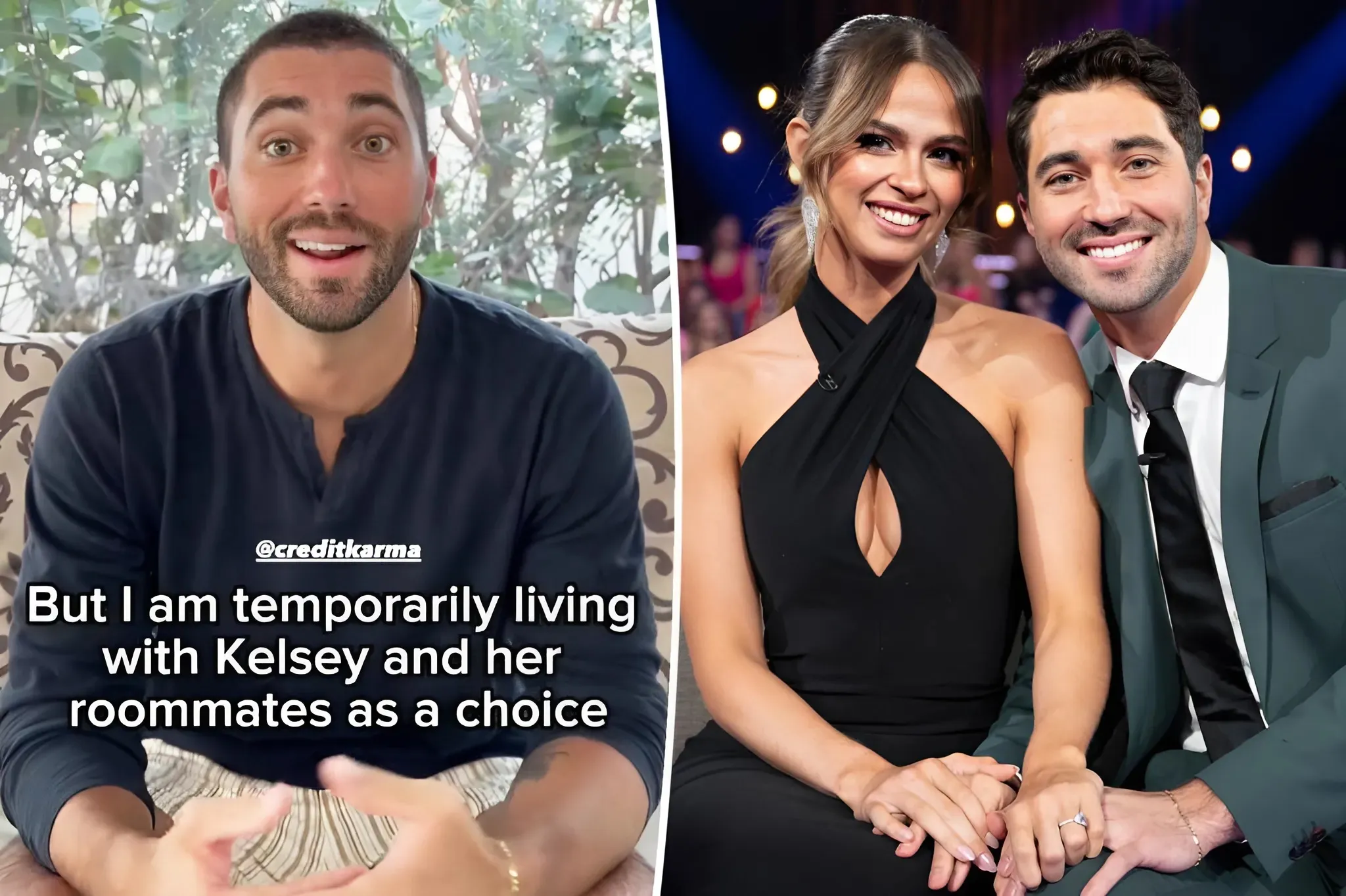 ‘Bachelor’ star Joey Graziadei clarifies he’s ‘not broke,’ claims he’s living with fiancée’s roommates ‘as a choice’