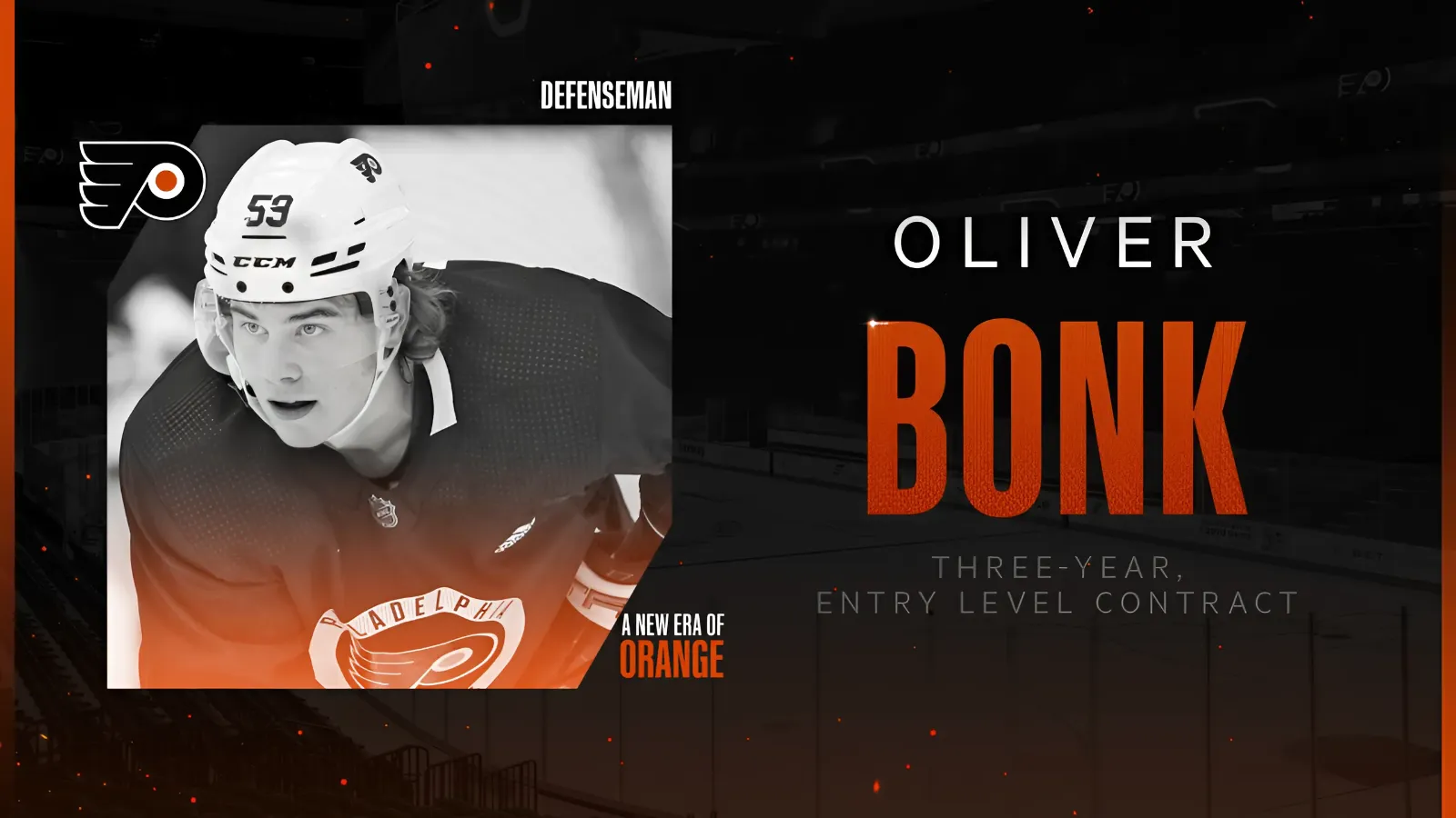 Oliver Bonk Wants To Earn A Spot With The Flyers With This Year's Development Camp Performance