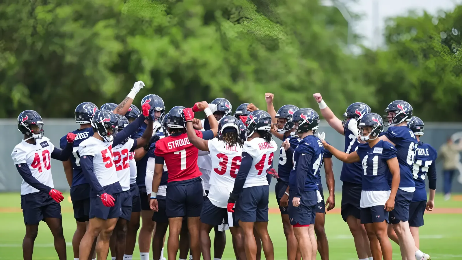 The Texans backfield needs help from the offensive line to keep pressure off Stroud