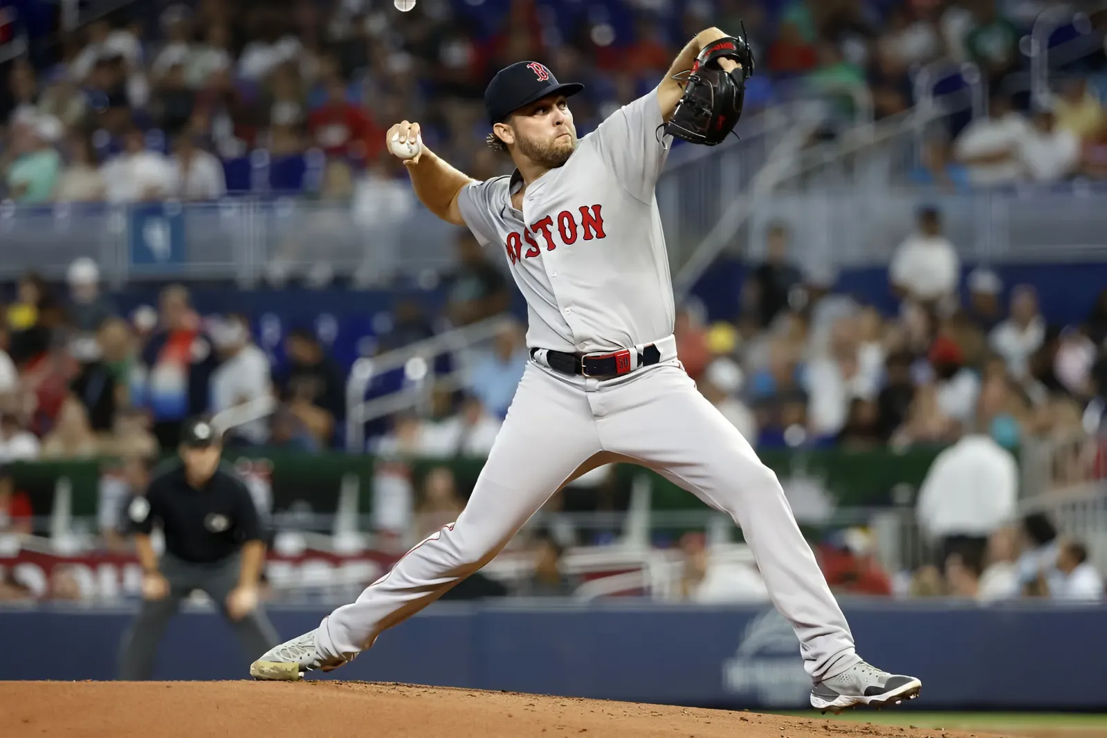 Red Sox use fast start to coast past Marlins