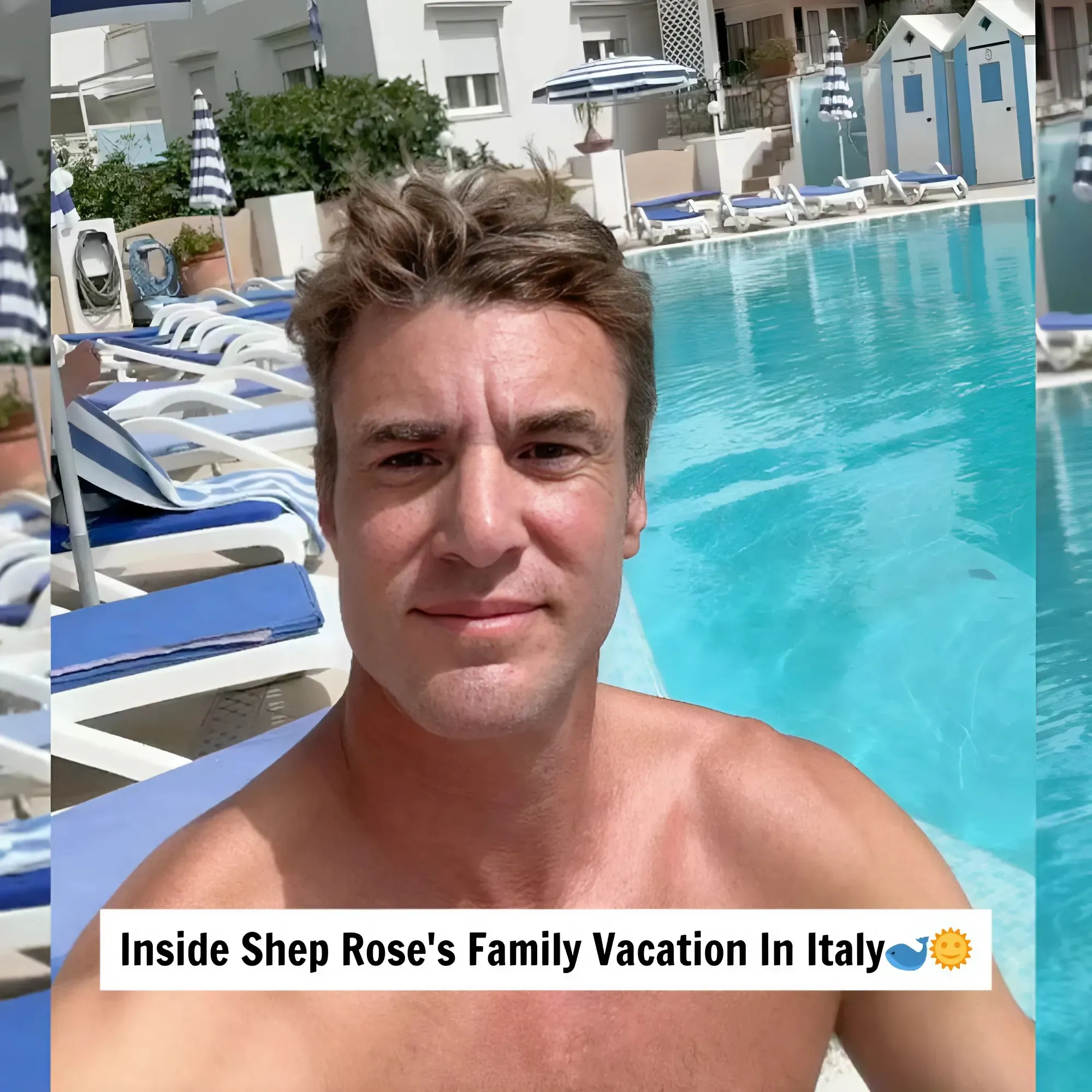 Shep Rose and His *Entire* Family Are On a Dreamy Vacation in Italy (PICS)