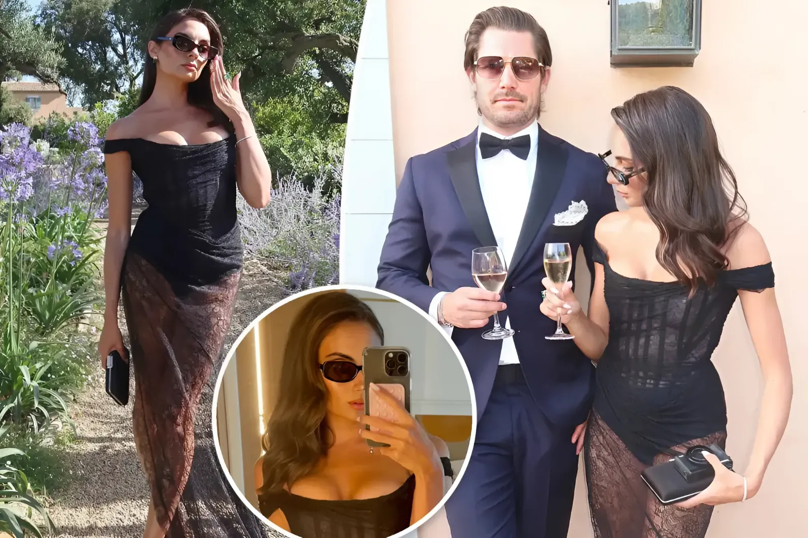 Paige DeSorbo criticized for wearing a sheer corset dress at friend’s wedding: ‘Epic fail!’