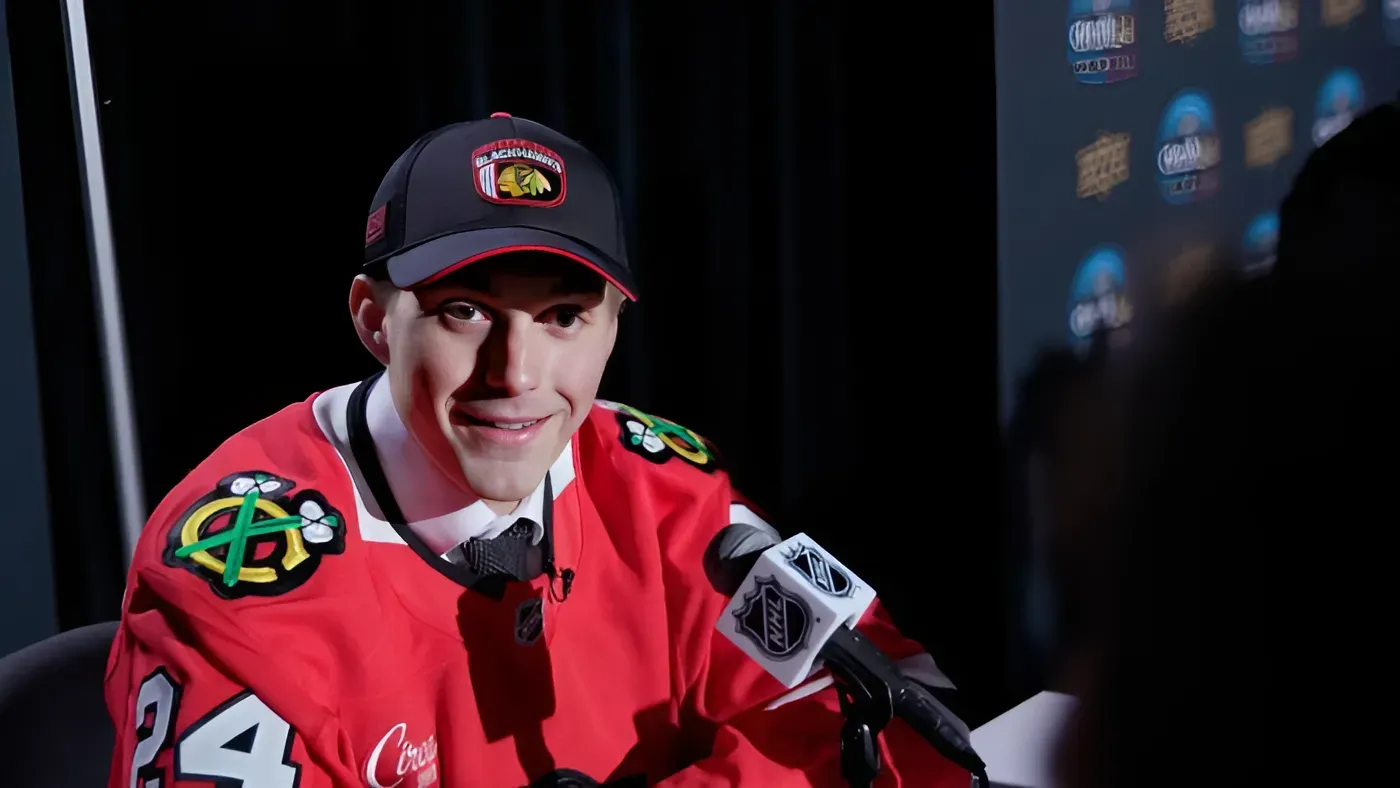 Blackhawks Sign No. 2 Overall Draft Pick Artyom Levshunov