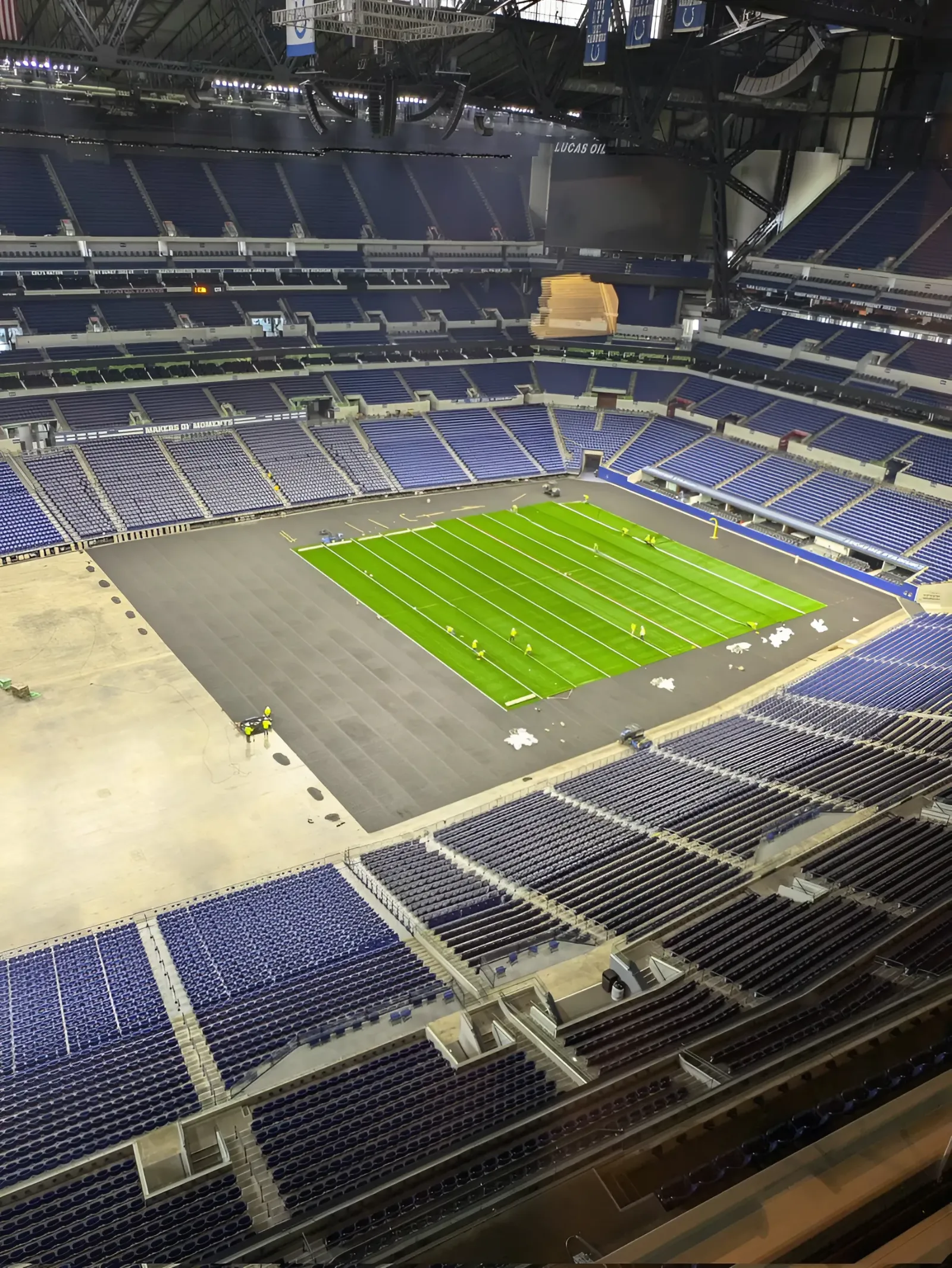 The Colts will have an upgraded home field in 2024