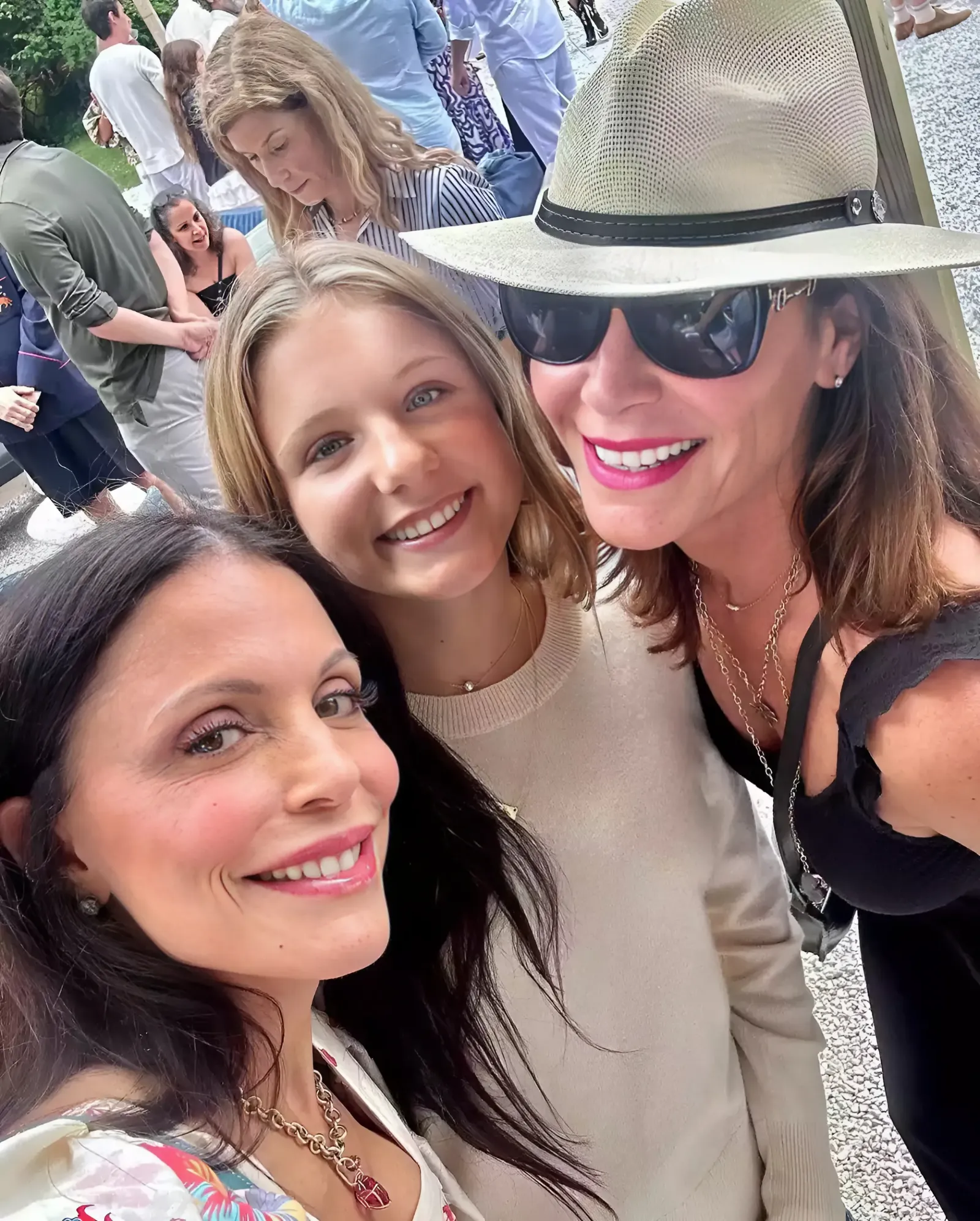 Bethenny Frankel and Luann de Lesseps Reunite at Hamptons Party