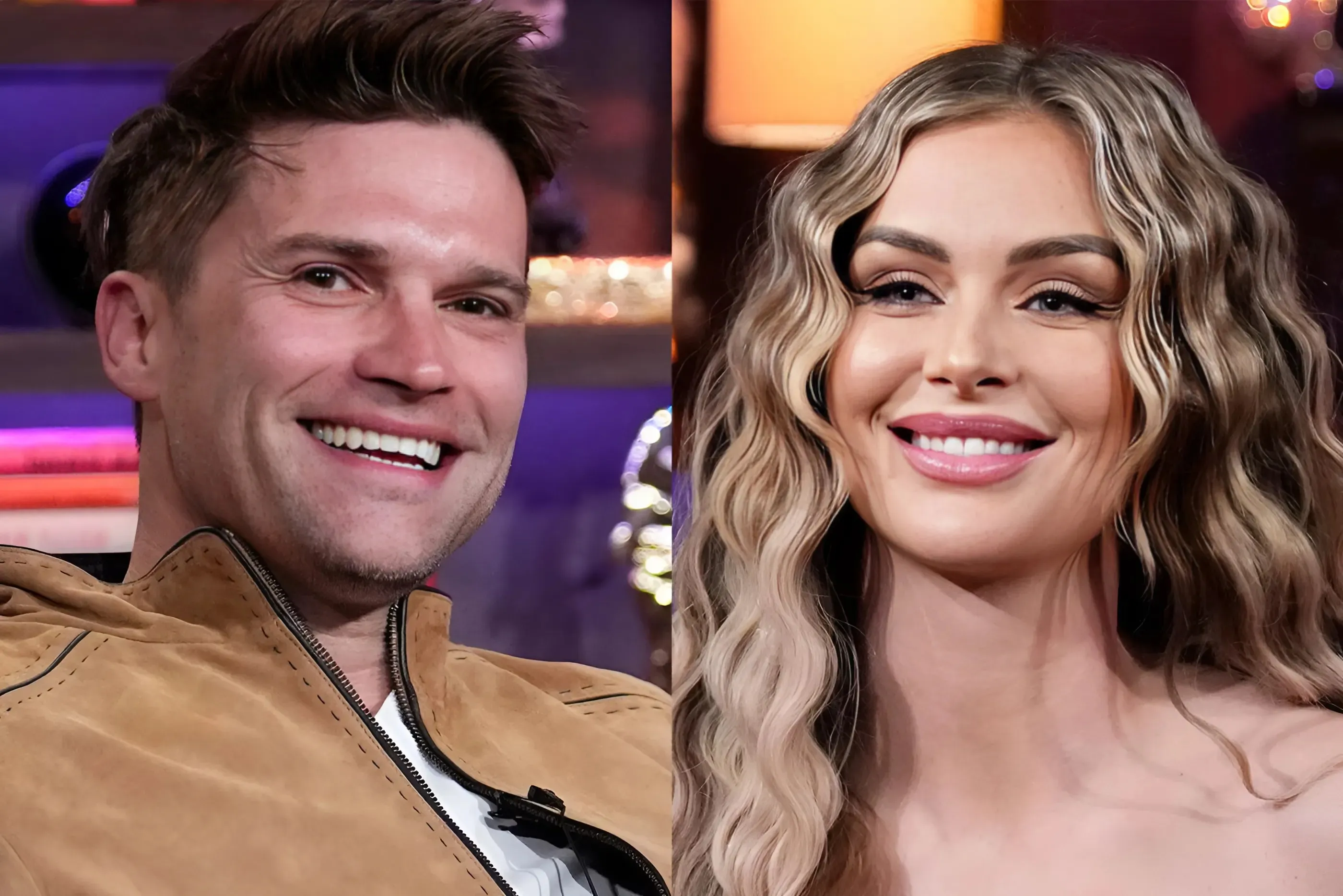 Tom Schwartz Gives Lala Kent a Housewarming Gift as He Tours Her New LA Pad