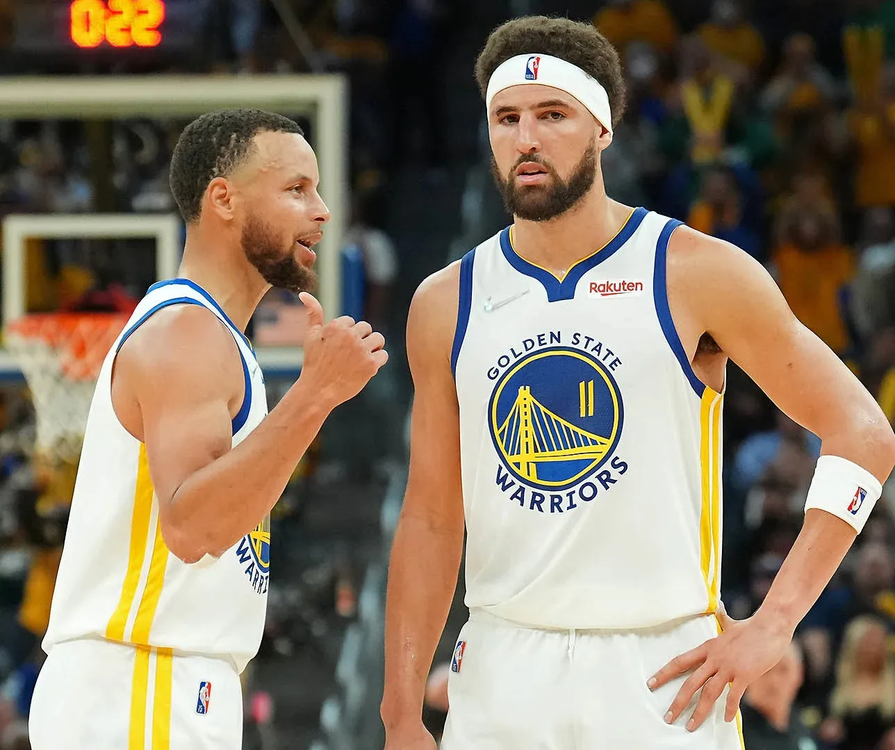 Key pair shake off early scare in potentially nightmare scenario for Warriors