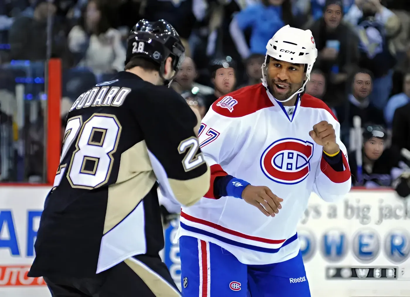 Former Montreal Canadiens Enforcer Trains Rangers Player