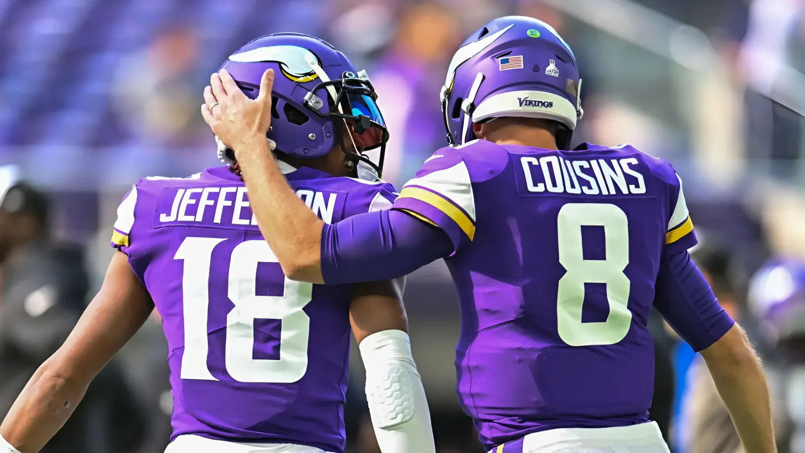 Vikings' Justin Jefferson breaks silence on Kirk Cousins joining Falcons