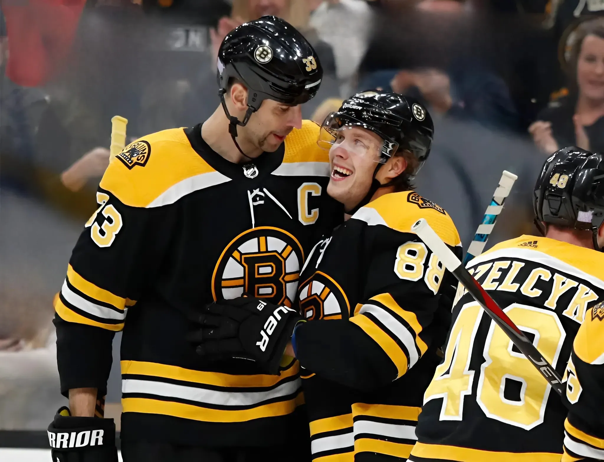 Who is the highest-paid player on the Bruins?