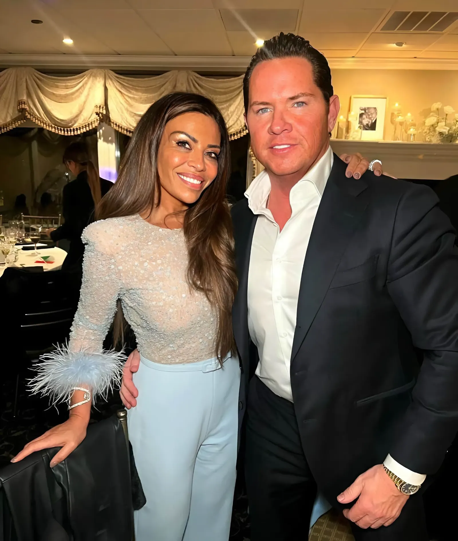 Dolores Catania is Caught in Hot Mic Moment Regarding Boyfriend Paulie as RHONJ Star Tells Reporter to “Cut” Out Her Response, Plus Fans React