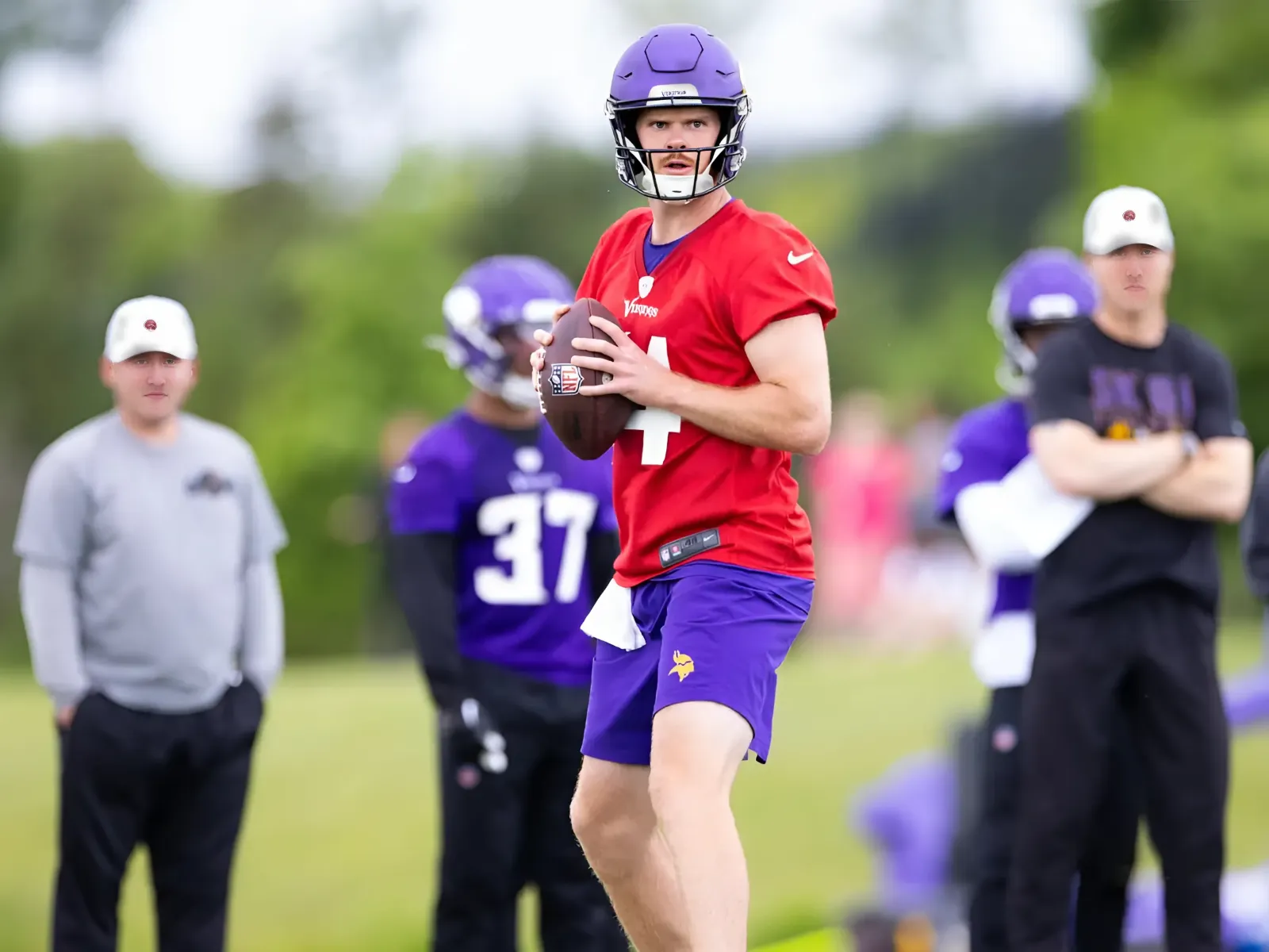 Justin Jefferson says Vikings needed Sam Darnold after Kirk Cousins’ exit