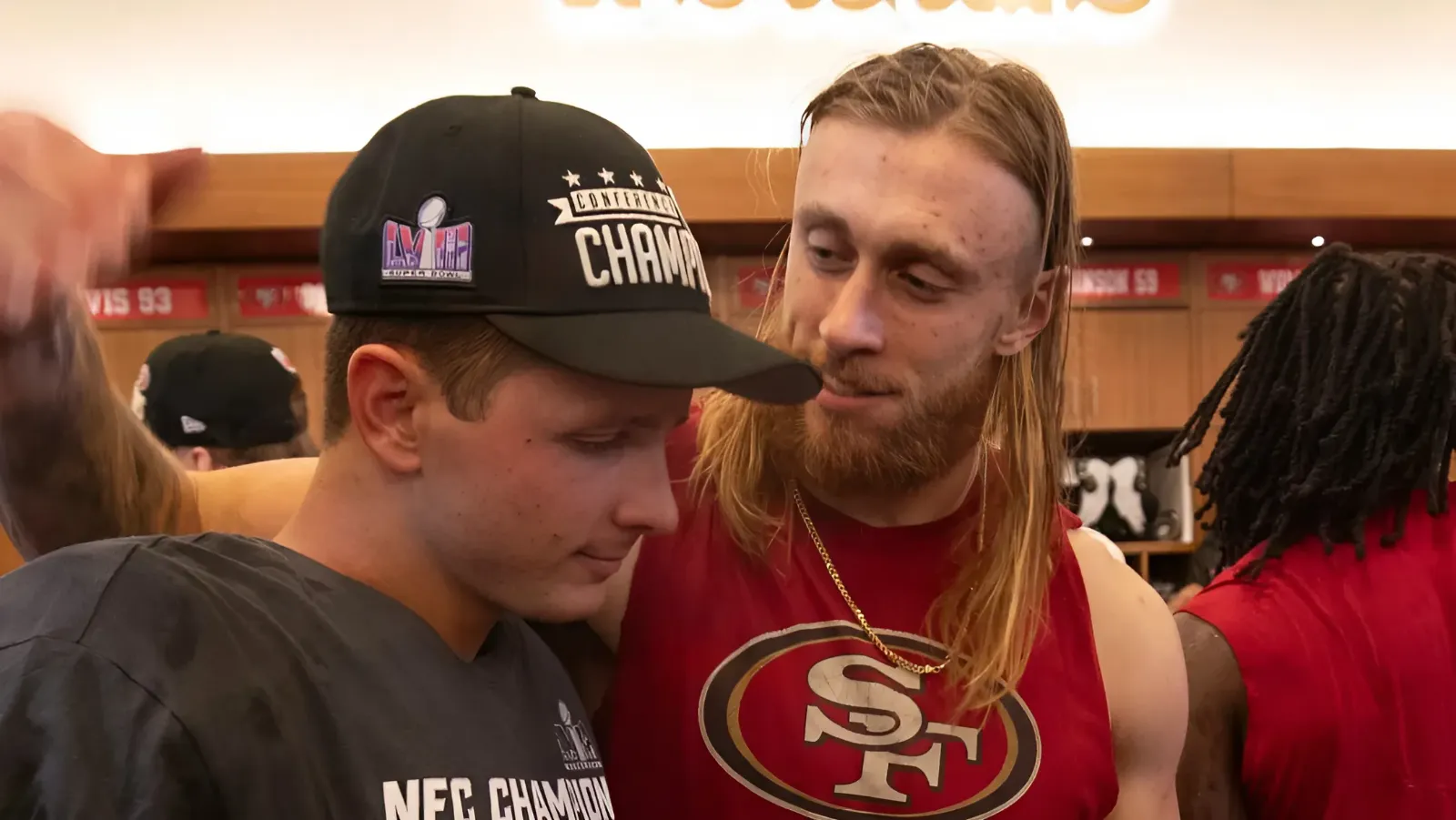 George Kittle tried (and failed) to haze Brock Purdy back in 2022