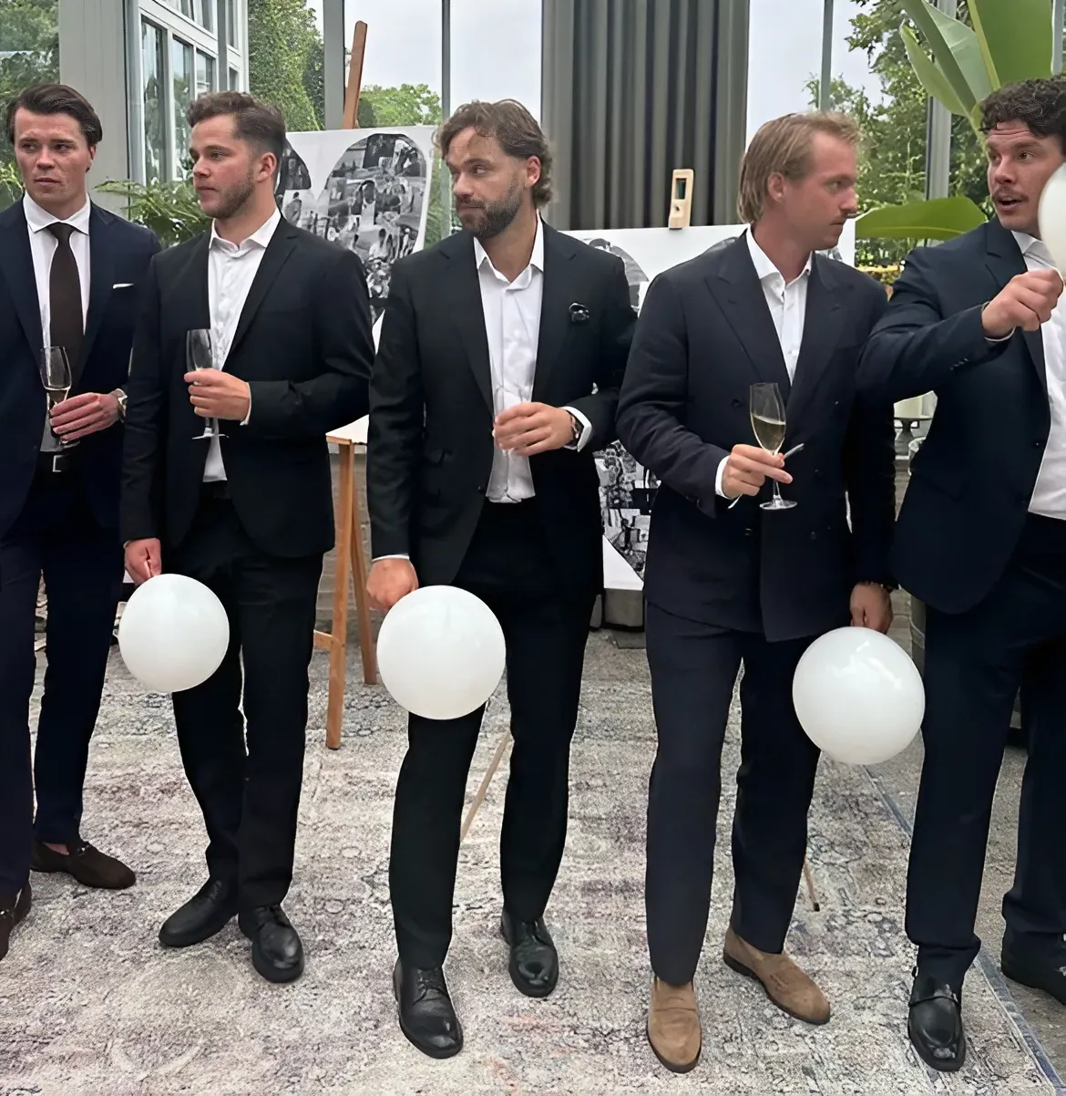 Timothy Liljegren and Former Maple Leafs Party Hard at Islander's Forward Pierre Engvall's Wedding