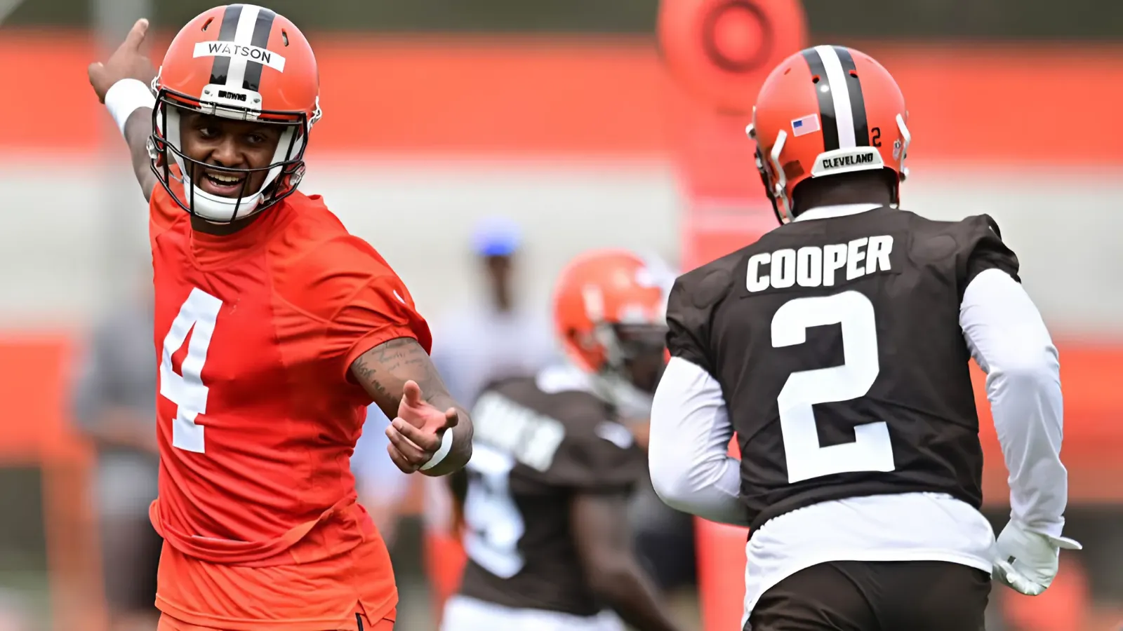 Deshaun Watson dishes on Amari Cooper's Browns minicamp no-show