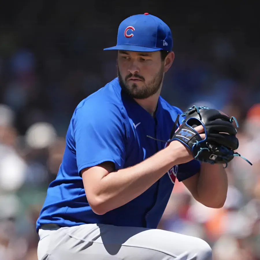 Cubs' Luke Little suffers 'likely' season-ending lat strain