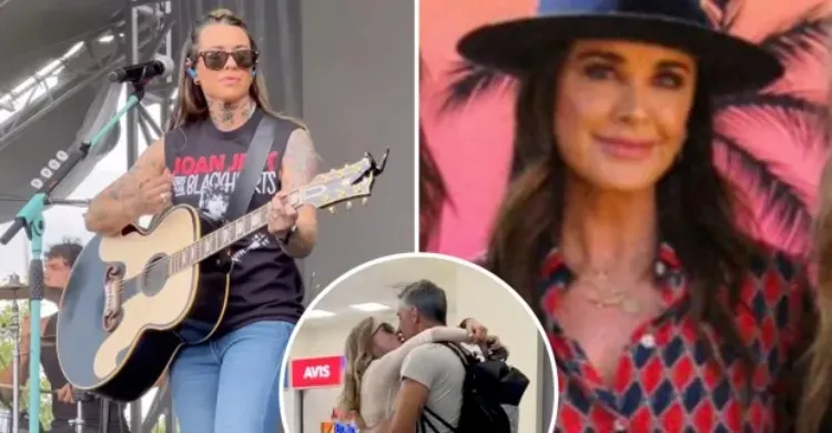 SHOWING LOVE RHOBH’s Kyle Richards spotted supporting Morgan Wade at show after ex Mauricio Umansky’s seen making out with hot blonde