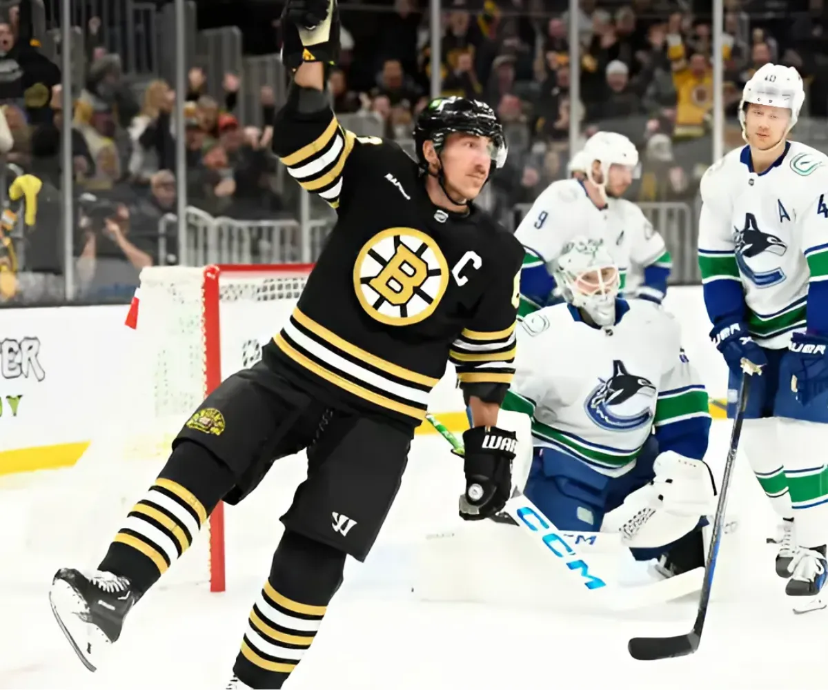 Brad Marchand Looking to Build on Bruins Record