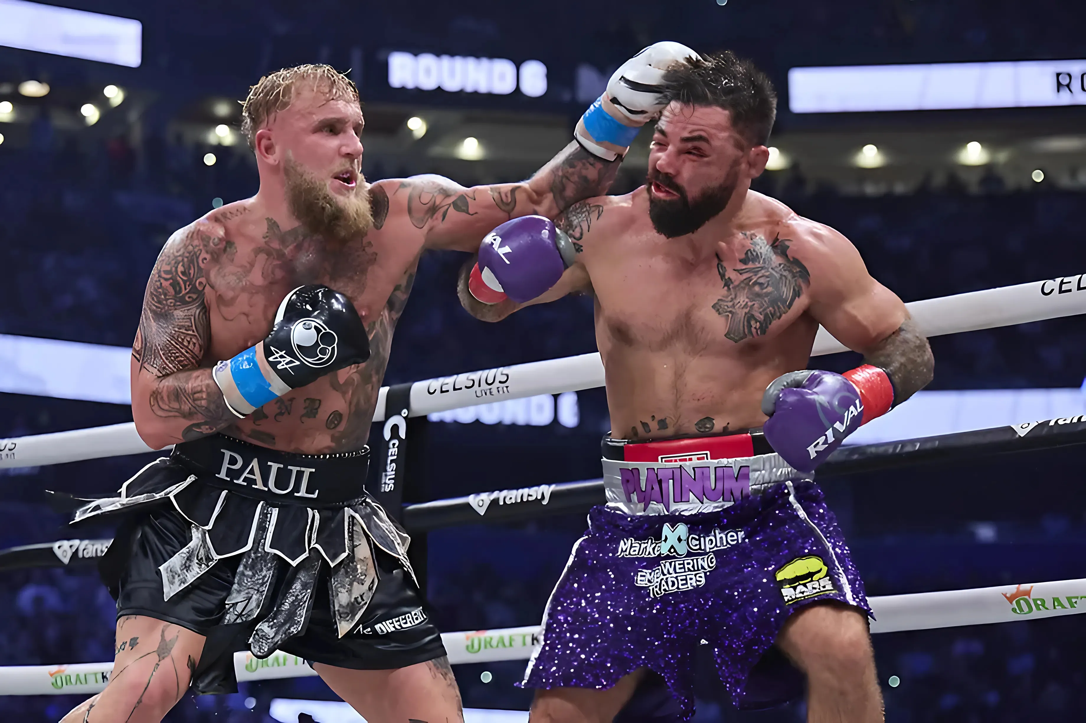 Jake Paul claims he only outweighed Mike Perry by slim margin: ‘That’s common in boxing’ trucc