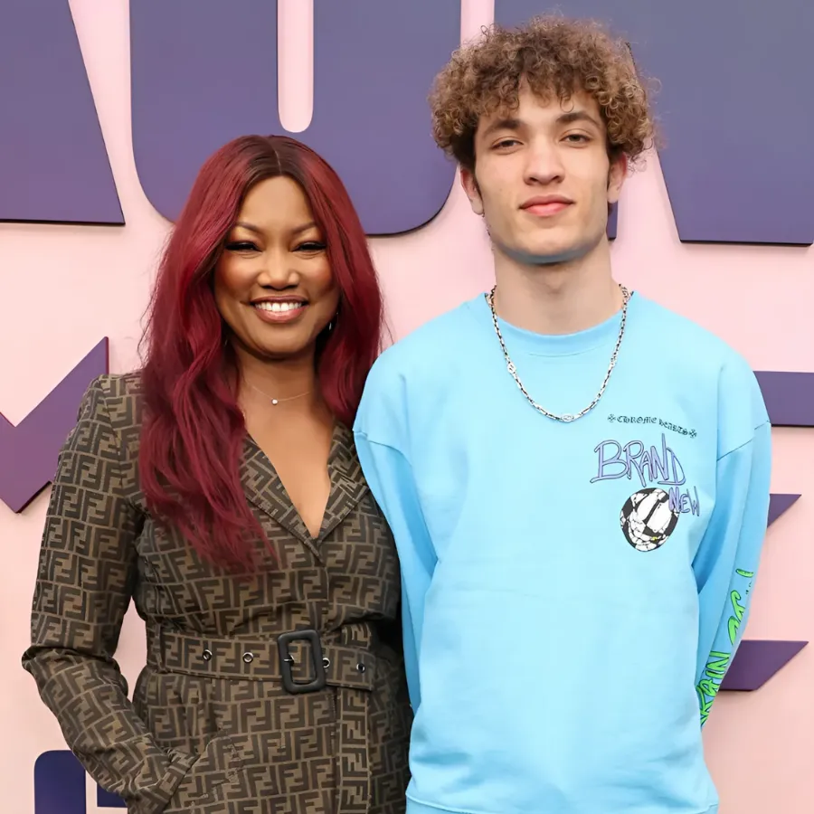 ‘Nervous’ Garcelle Beauvais’ son Jaid, 16, makes runway debut at Sutton Stracke’s fashion show