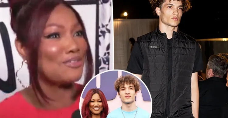 ‘Nervous’ Garcelle Beauvais’ son Jaid, 16, makes runway debut at Sutton Stracke’s fashion show