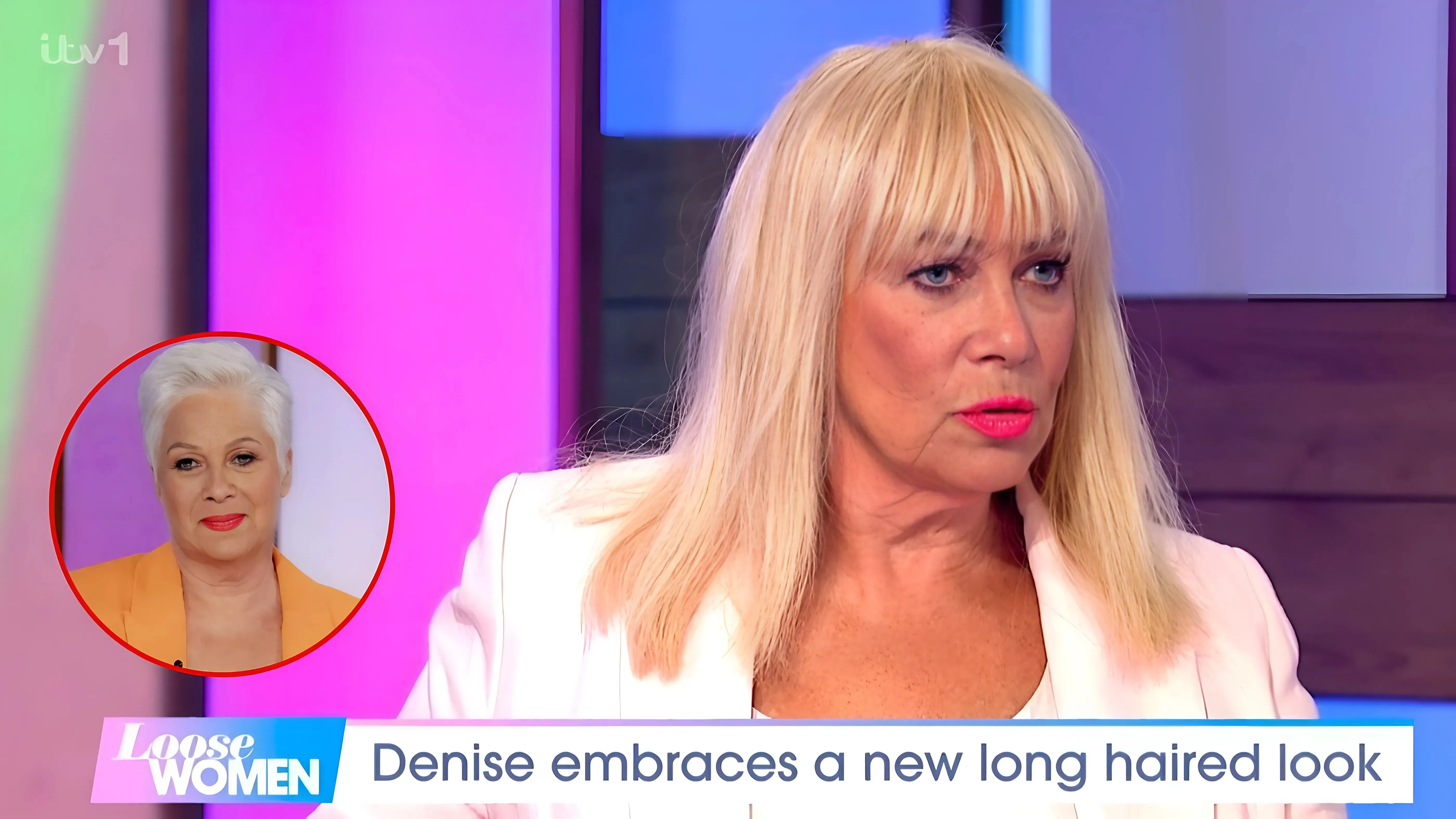 Loose Women viewers in stitches as Denise Welch's makeover mirrors EastEnders' Sharon Watt trucc