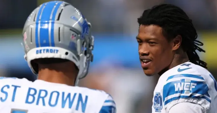 Lions’ Amon-Ra St. Brown Speaks Out on WR Jameson Williams