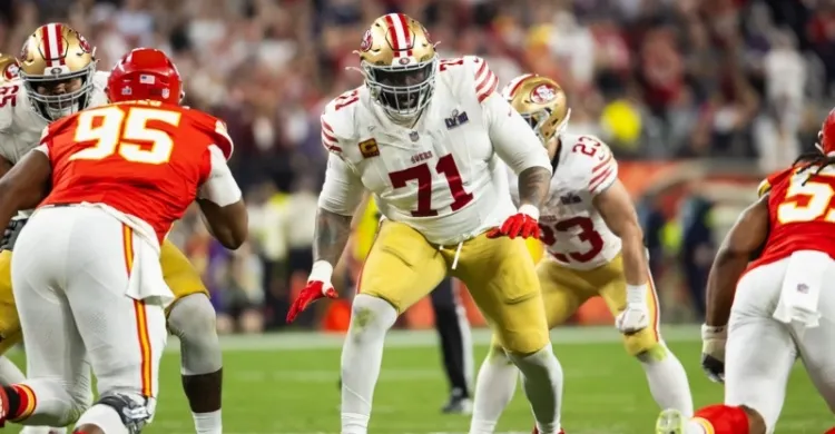 49ers All-Pro LT Trent Williams a no-show due to contract issues