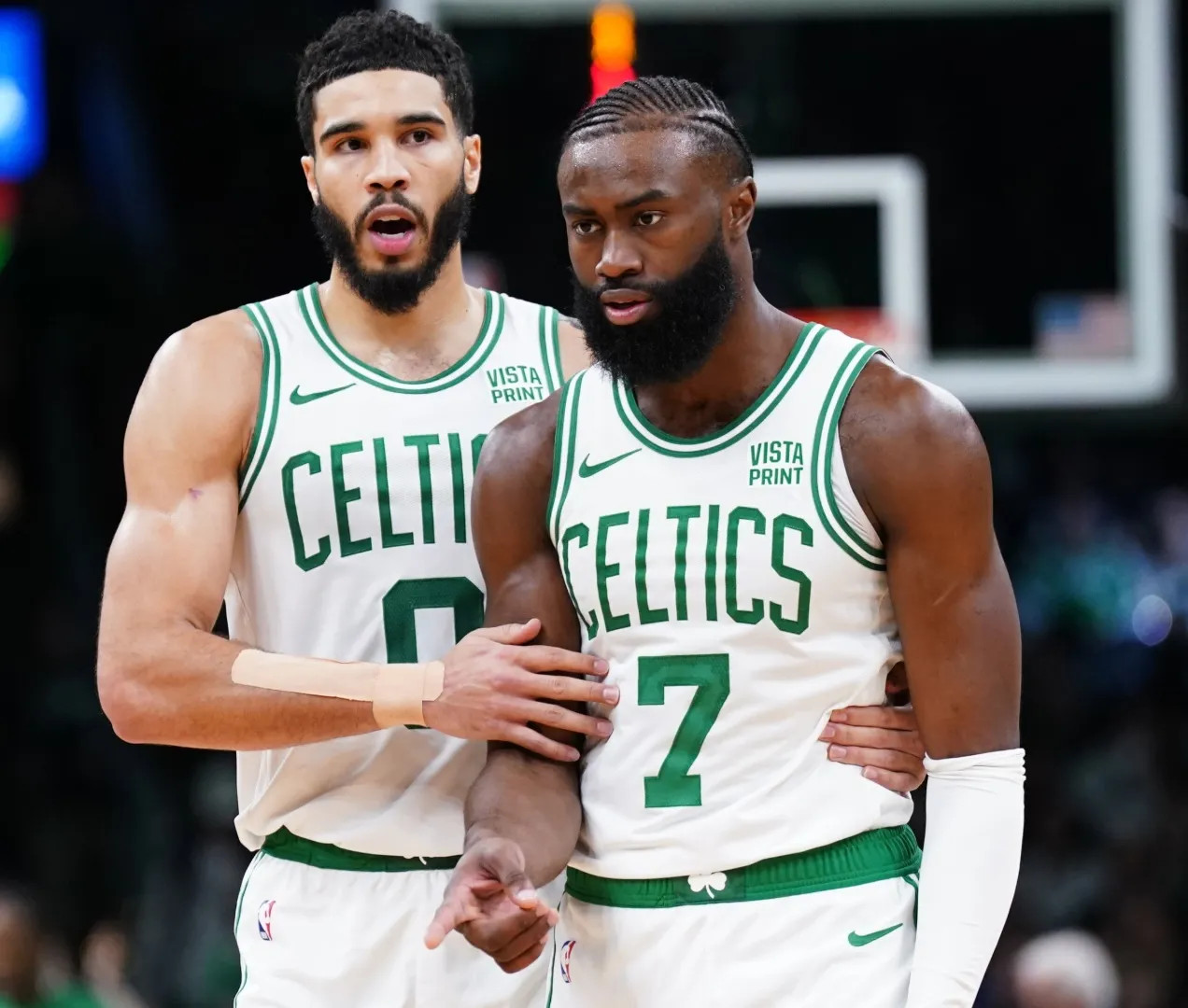 'No signs of spoiled friendship' between Jayson Tatum and Jaylen Brown