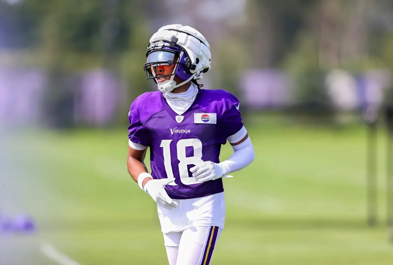 Justin Jefferson Turns Heads With Vikings QB in Training Camp Practice