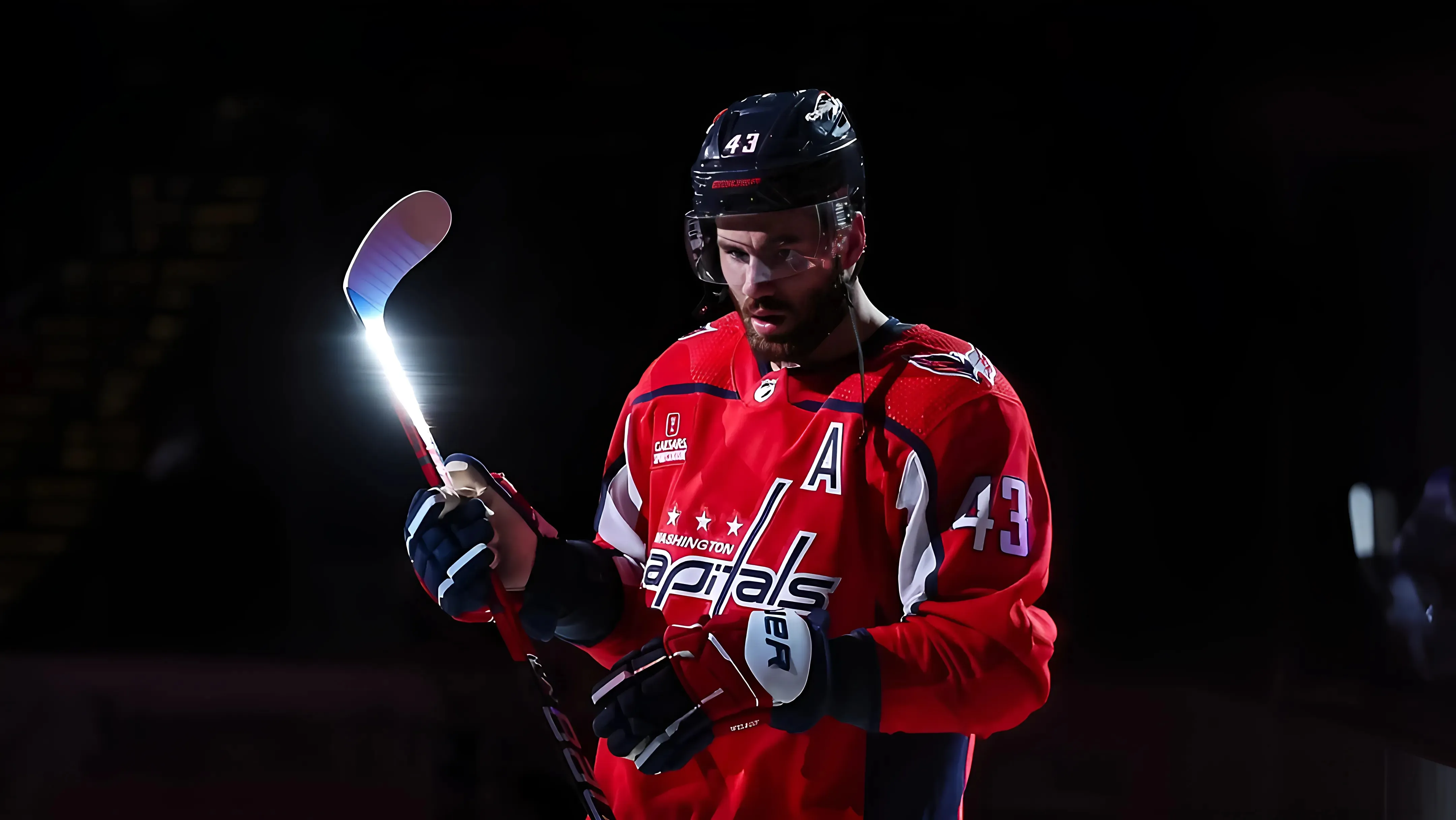 Who led the Capitals in penalty minutes in 2023-24? trucc