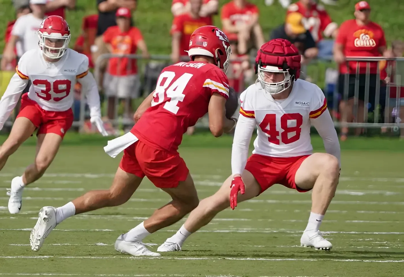 Kansas City Chiefs receive positive news on injured player from Wednesday's training camp practice