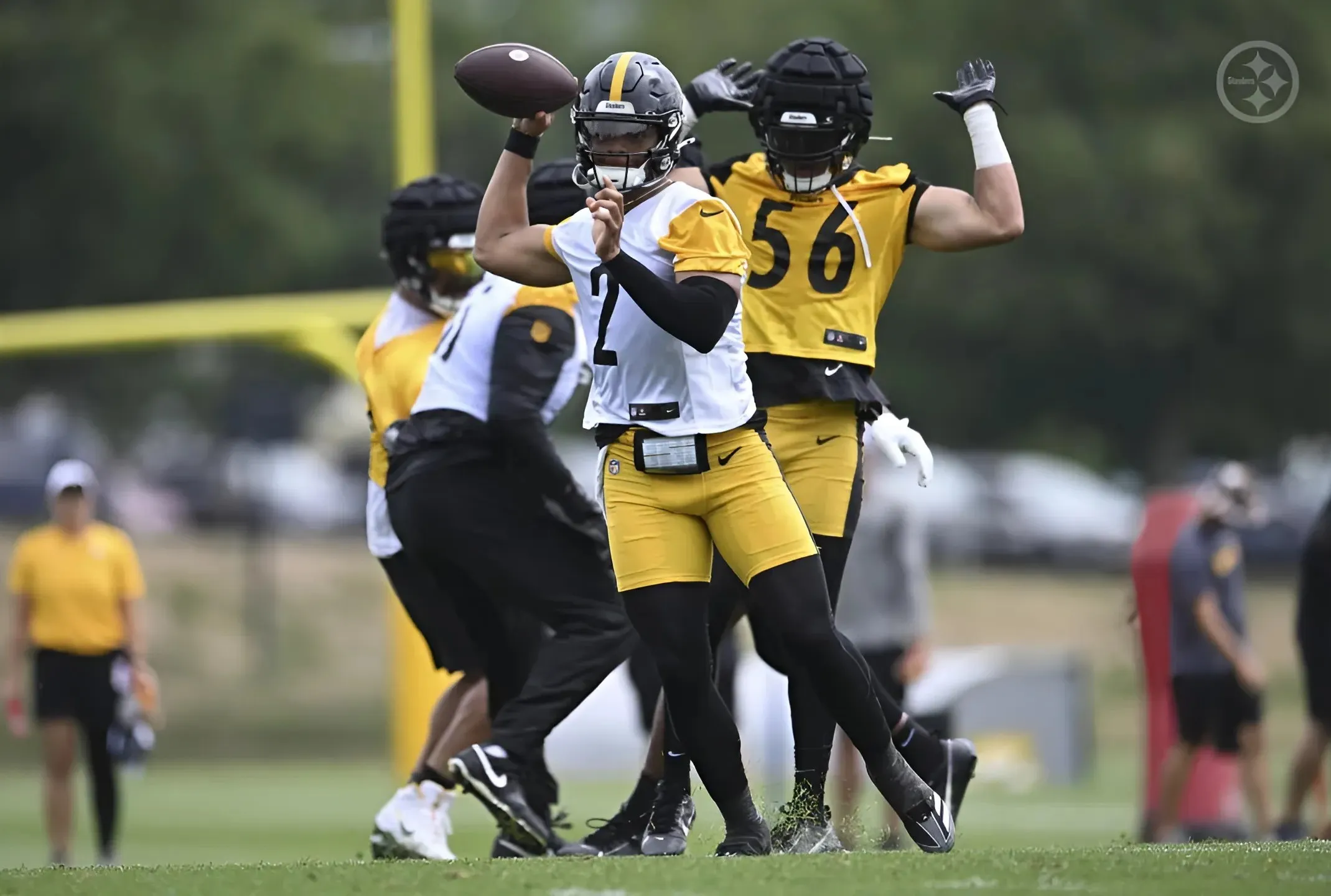 Just How Good Was Justin Fields in First Steelers Camp Practice?