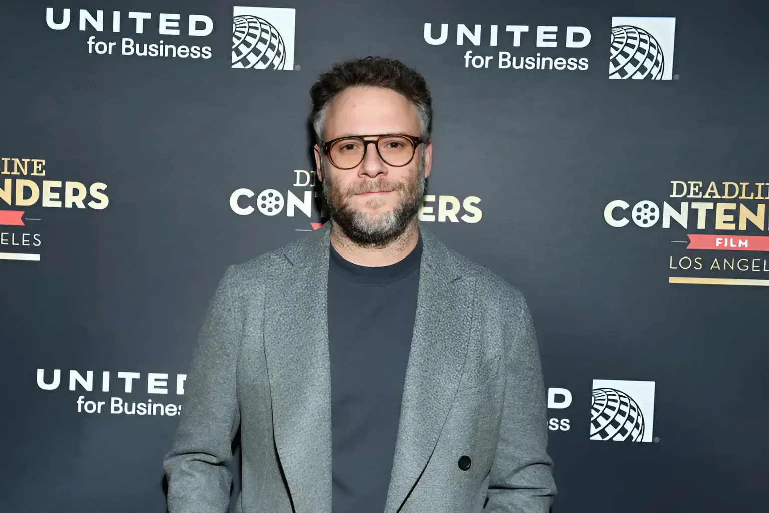 Actor Seth Rogen Shows up at Something About Her