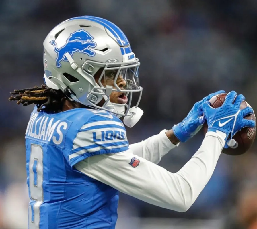 Lions HC Makes Statement on WR Jameson Williams After Unfortunate Mishap