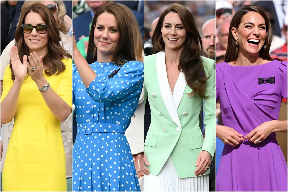 All of Kate Middleton’s Wimbledon looks through the years liennhi