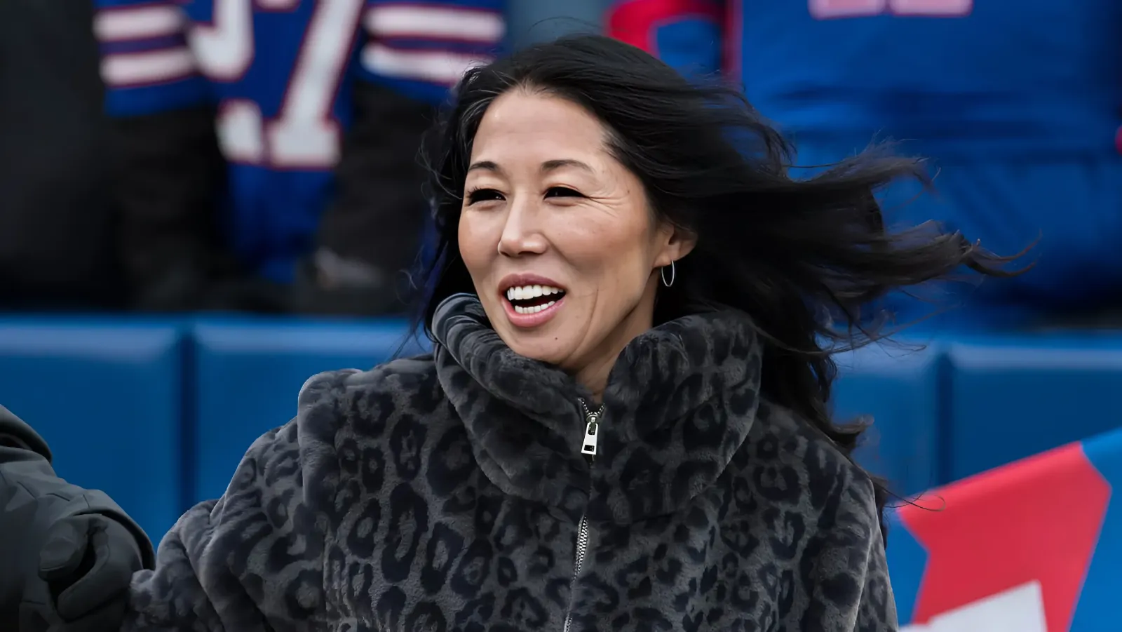 Bills co-owner makes triumphant return to field two years after cardiac arrest