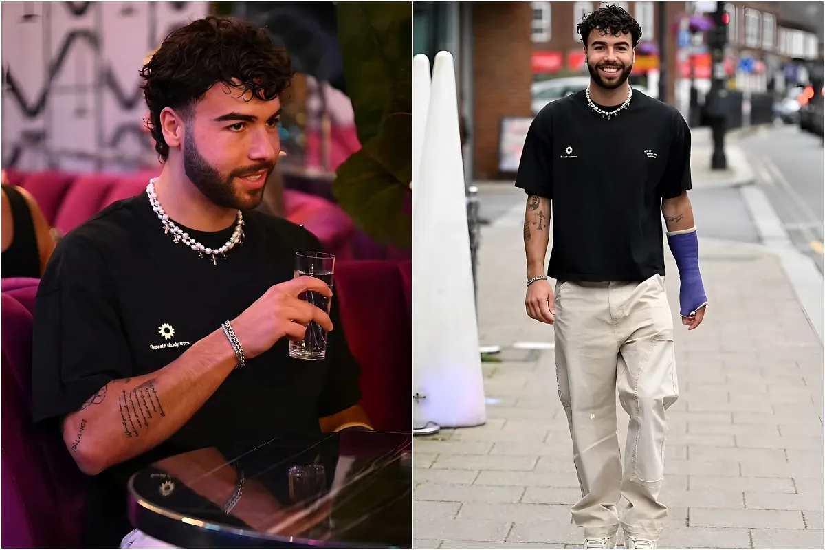 Sammy Root joins TOWIE! Love Island winner seen on set for the first time as he joins Elma Pazar and cast for a dinner date liennhi