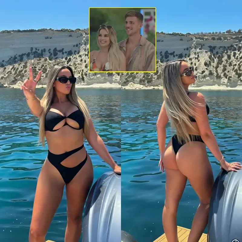 Love Island beauty shows off her curves in VERY daring bikini as fans say ex Mitch was lucky to be with her ngocc