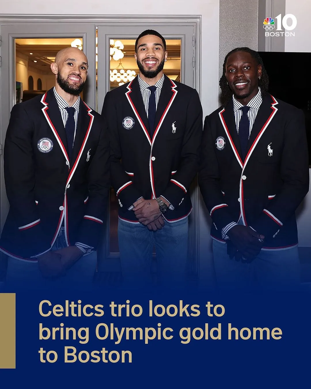 How Celtics Jayson Tatum, Jrue Holiday and Derrick White fit into Team USA’s quest for gold