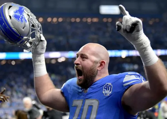 Detroit Lions' Dan Skipper calls out reporter for 'fake news' after practice fight