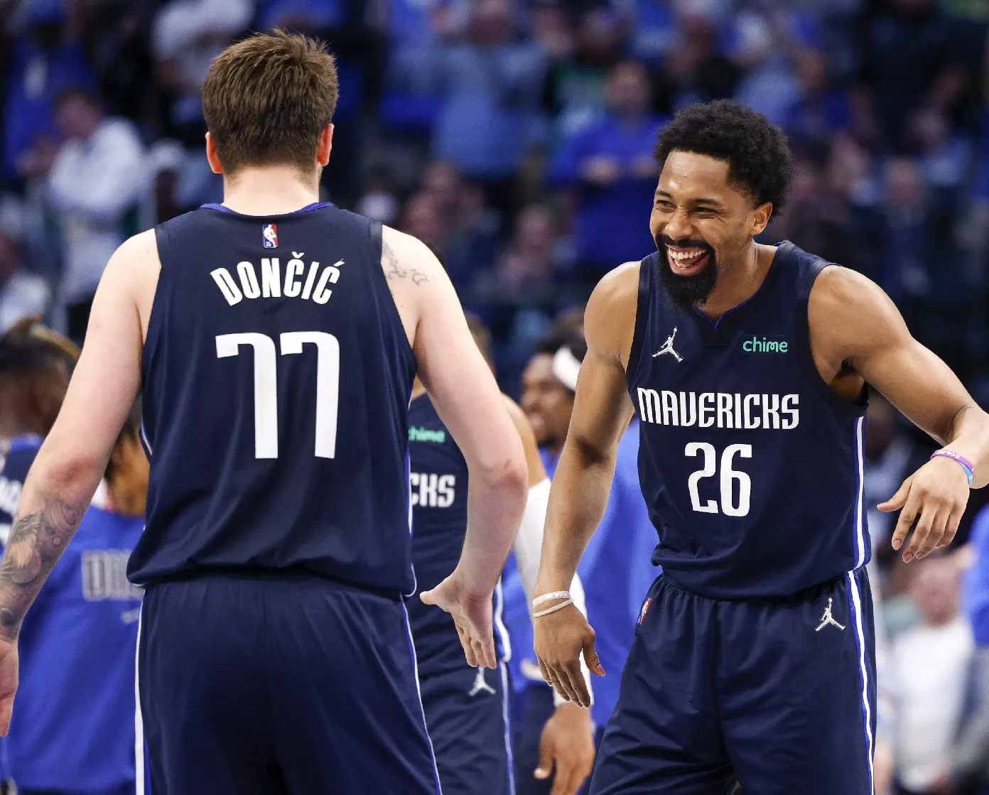 Spencer Dinwiddie signing quietly changes everything for Luka Doncic