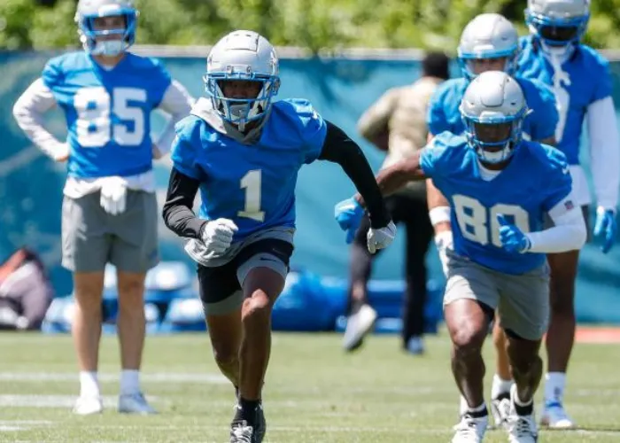 Detroit Lions wide receiver competition is heating up at training camp