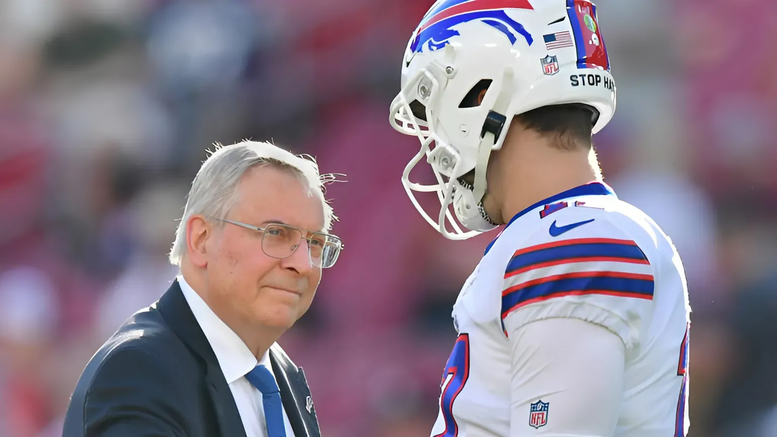 Terry Pegula urging Josh Allen to be a new kind of leader for Buffalo Bills in 2024