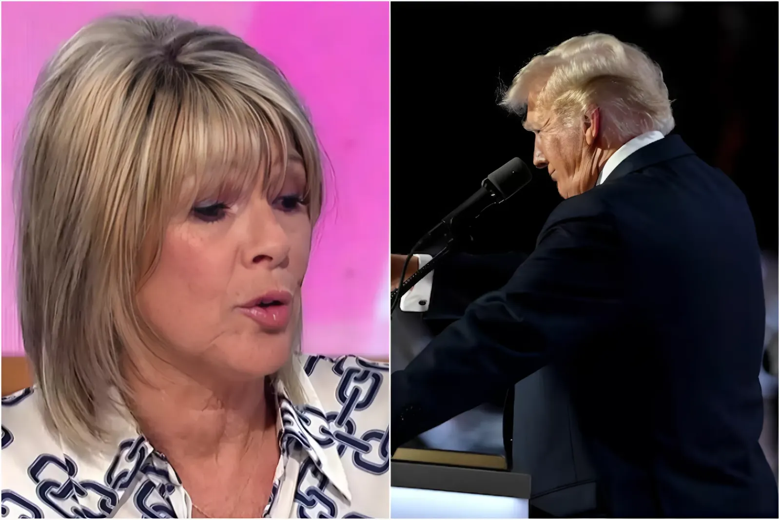 ITV Loose Women fans call out error during discussion on Trump and Kamala Harris trucc